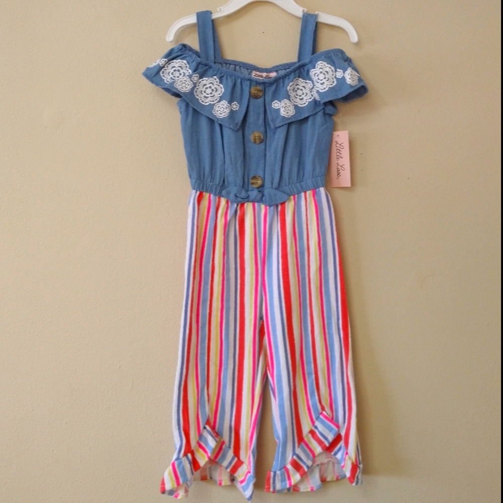 NWT Little Lass Jump Suit